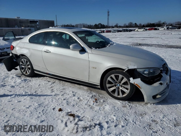 2013 BMW 3 Series 328i xDrive with VIN WBAKF3C50DJ385590, listed as a Copart auction lot 41650135 with 117,066 mi miles and Salvage Title. Bid and sale history available at carsss.com. Image 4.