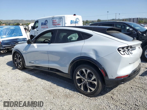 2023 Ford Mustang Mach-E Premium with VIN 3FMTK3SU7PMA76746, listed as a Copart auction lot 56982395 with 26,345 mi miles and Salvage title. Bid and sale history available at DreamBid. Image 2.