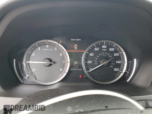 2014 Acura MDX Technology with VIN 5FRYD3H42EB007510, listed as a Copart auction lot 54881735 with 227,072 mi miles and Salvage Title. Bid and sale history available at carsss.com. Image 9.