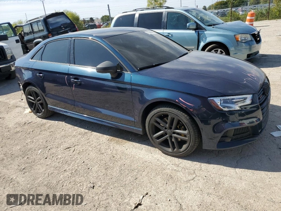 2017 Audi A3 Sedan Premium Plus with VIN WAUJ8GFF5H1058660, listed as a Copart auction lot 70348483 with 82,094 mi miles. Bid and sale history available at carsss.com. Image 4.