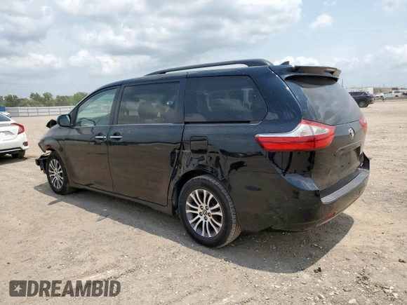2018 Toyota Sienna XLE Auto Access Seat with VIN 5TDYZ3DC3JS937714, listed as a Copart auction lot 57392425 with 212,231 mi miles and Salvage title. Bid and sale history available at DreamBid. Image 2.