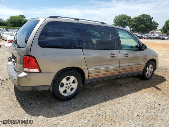 2004 Ford Freestar Wagon SES with VIN 2FMZA57604BA85191, listed as a Copart auction lot 58500954 with NaN miles and Salvage Title. Bid and sale history available at carsss.com. Image 3.
