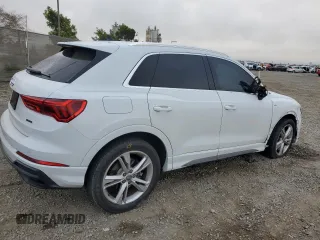 2020 Audi Q3 S line Premium Plus с VIN WA1EECF38L1103850, выставлен на аукционе Copart как лот 50740425 с пробегом 39 327 миль миль и Списание • Salvage title. История ставок и продаж доступна на DreamBid. Изображение 3.