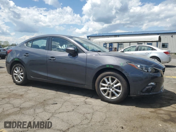 2016 Mazda 3 i Touring with VIN JM1BM1V72G1300331, listed as a Copart auction lot 55992655 with 75,937 mi miles and Salvage Title. Bid and sale history available at DreamBid. Image 4.