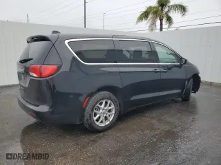 2023 Chrysler Voyager LX with VIN 2C4RC1CG9PR515558, listed as a Copart auction lot 52232815 with 45,667 mi miles and Salvage Title. Bid and sale history available at carsss.com. Image 3.