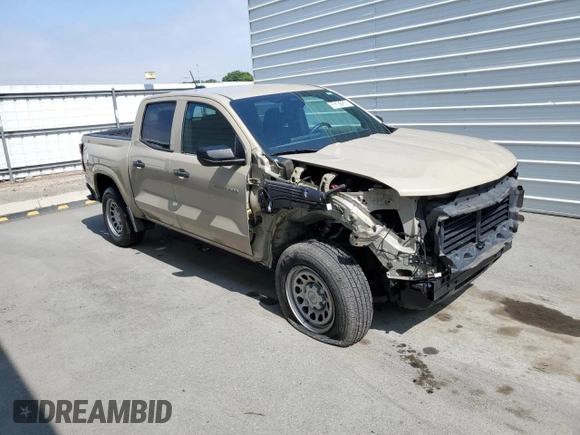 2023 Chevrolet Colorado 2WD Work Truck with VIN 1GCGSBEC6P1170780, listed as a Copart auction lot 58307835 with 50,961 mi miles and Clean title. Bid and sale history available at DreamBid. Image 4.