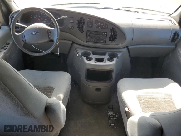 2005 Ford Econoline Passenger XL with VIN 1FBNE31L95HB31135, listed as a Copart auction lot 76639724 with 104,105 mi miles and Clean Title. Bid and sale history available at carsss.com. Image 8.