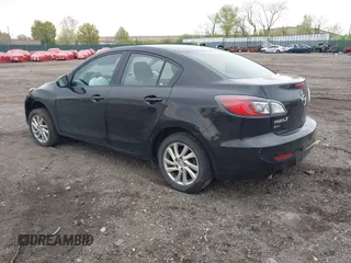 2012 Mazda Mazda3 i Touring with VIN JM1BL1V84C1698504, listed as a IAAI auction lot 42039726 with Not Provided miles. Bid and sale history available at carsss.com. Image 3.