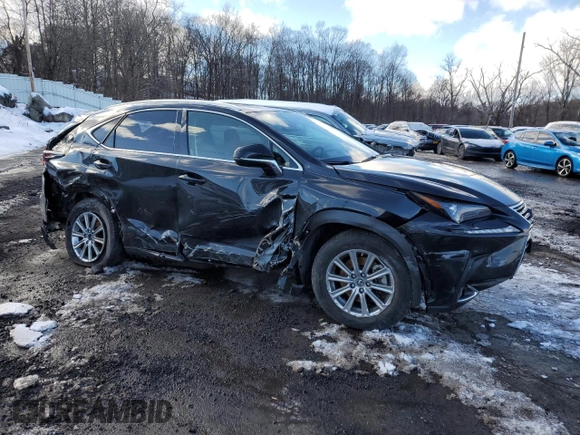 2021 Lexus NX with VIN JTJDARDZ4M2253115, listed as a Copart auction lot 45311665 with 53,574 mi miles and Salvage Title. Bid and sale history available at carsss.com. Image 4.