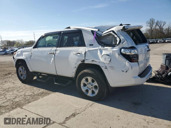 2021 Toyota 4Runner SR5 with VIN JTEMU5JR7M5868047, listed as a Copart auction lot 54008775 with 66,953 mi miles and Salvage title. Bid and sale history available at DreamBid. Image 2.