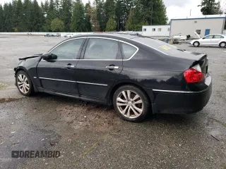 2008 Infiniti M45 with VIN JNKBY01E48M500662, listed as a Copart auction lot 79723514 with 117,040 mi miles and Salvage Title. Bid and sale history available at carsss.com. Image 2.