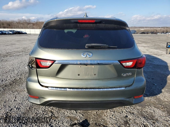2016 Infiniti QX60 with VIN 5N1AL0MM2GC508628, listed as a Copart auction lot 85034354 with 117,245 mi miles and Salvage Title. Bid and sale history available at DreamBid. Image 6.