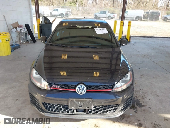 2015 Volkswagen Golf GTI Autobahn w/Performance Pkg with VIN 3VW447AU3FM100063, listed as a IAAI auction lot 41402553 with 70,797 mi miles. Bid and sale history available at carsss.com. Image 12.