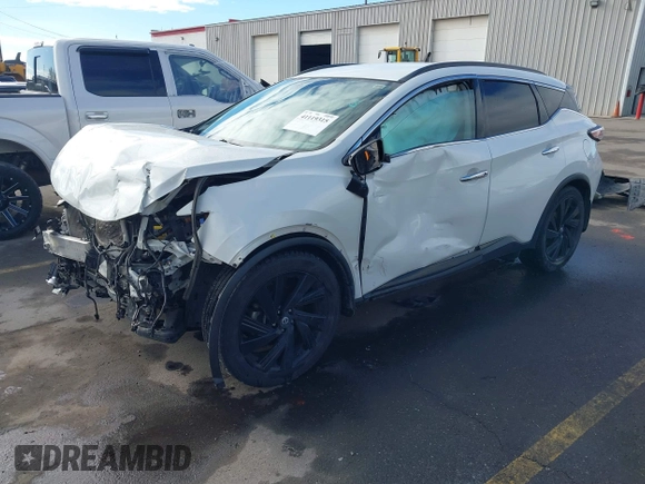 2018 Nissan Murano S with VIN 5N1AZ2MHXJN130616, listed as a IAAI auction lot 41119315 with 88,240 mi miles. Bid and sale history available at carsss.com. Image 17.