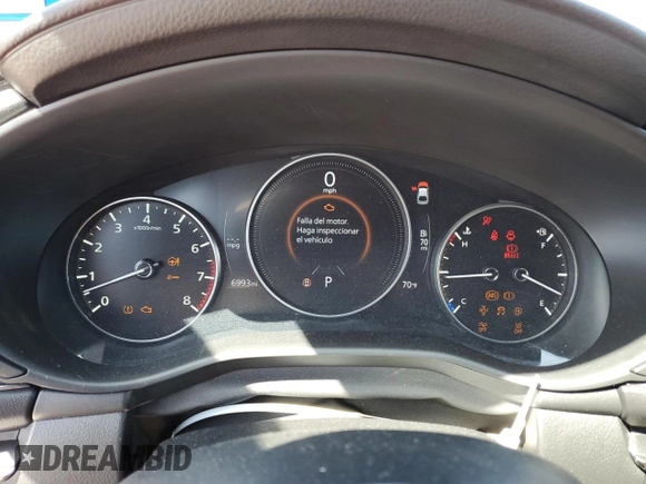 2024 Mazda 3 S Preferred with VIN JM1BPALM2R1701848, listed as a Copart auction lot 51903965 with 6,993 mi miles and Clean title. Bid and sale history available at DreamBid. Image 9.