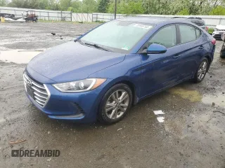 2018 Hyundai Elantra SEL z VIN 5NPD84LF5JH375162, wystawiony jako Copart lot #55908765 z przebiegiem 82 431 mil mil oraz Szkoda całkowita • Salvage title. Historia ofert i sprzedaży dostępna na DreamBid. Obrazek 1.