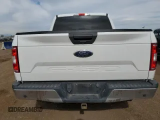 2018 Ford F-150 XL with VIN 1FTEW1E50JFC65370, listed as a Copart auction lot 59222655 with 213,487 mi miles and Salvage title. Bid and sale history available at DreamBid. Image 6.