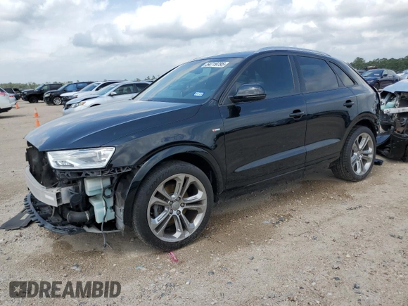 2018 Audi Q3 Premium z VIN WA1BCCFS7JR000434, wystawiony jako Copart lot #54719795 z przebiegiem 108 823 mil mil oraz Szkoda całkowita • Salvage title. Historia ofert i sprzedaży dostępna na DreamBid. Obrazek 1.