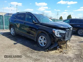 2022 GMC Terrain SLE z VIN 3GKALTEV3NL110153, wystawiony jako IAAI lot #41890727 z przebiegiem 89 023 mil mil oraz . Historia ofert i sprzedaży dostępna na DreamBid. Obrazek 1.