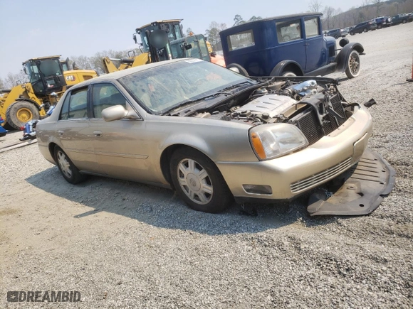 2005 Cadillac DeVille with VIN 1G6KD54Y95U208908, listed as a Copart auction lot 50536315 with 192,062 mi miles and Salvage Title. Bid and sale history available at carsss.com. Image 4.