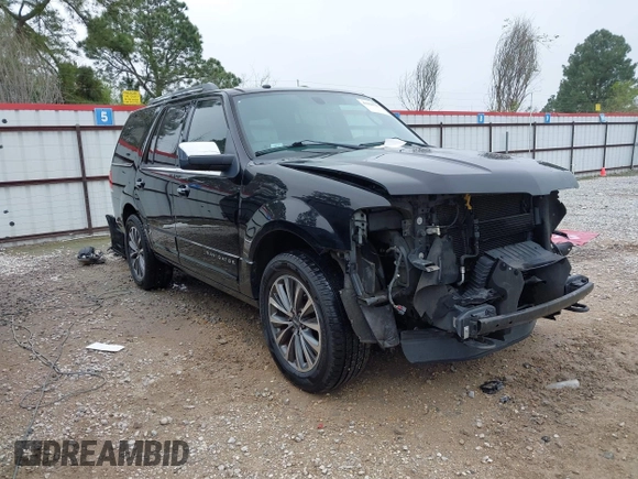 2017 Lincoln Navigator Select z VIN 5LMJJ2HT6HEL01424, wystawiony jako IAAI lot #41908737 z przebiegiem 87 287 mil mil oraz . Historia ofert i sprzedaży dostępna na DreamBid. Obrazek 1.