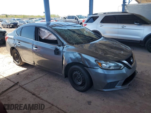 2017 Nissan Sentra S with VIN 3N1AB7AP6HY392599, listed as a Copart auction lot 49641425 with 126,127 mi miles and Salvage Title. Bid and sale history available at DreamBid. Image 4.
