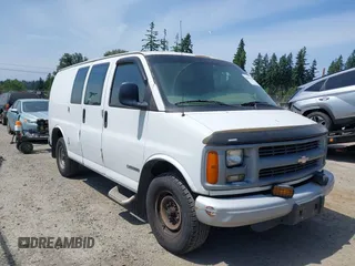 1997 Chevrolet Chevy Van z VIN 1GCHG35J0V1094111, wystawiony jako IAAI lot #42496560 z przebiegiem 164 894 mil mil oraz . Historia ofert i sprzedaży dostępna na DreamBid. Obrazek 1.