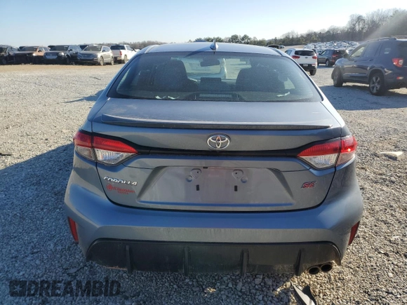 2024 Toyota Corolla SE with VIN 5YFS4MCE7RP183721, listed as a Copart auction lot 45526915 with 48,335 mi miles and Salvage Title. Bid and sale history available at DreamBid. Image 6.