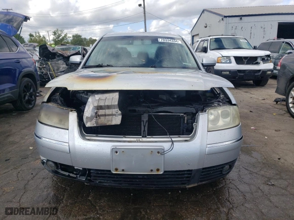 2003 Volkswagen Passat GLS with VIN WVWPD63B53P103624, listed as a Copart auction lot 70334334 with 168,100 mi miles and Non Repairable. Bid and sale history available at carsss.com. Image 5.