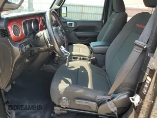 2022 Jeep Wrangler Rubicon with VIN 1C4HJXCG9NW197322, listed as a Copart auction lot 59984775 with 35,374 mi miles and Salvage title. Bid and sale history available at DreamBid. Image 7.