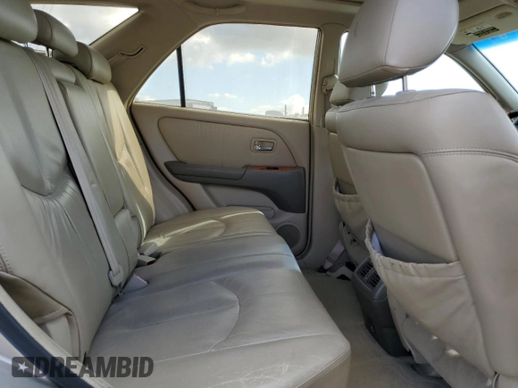 2001 Lexus RX 300 with VIN JTJGF10U410090158, listed as a Copart auction lot 77817154 with 130,583 mi miles and Salvage Title. Bid and sale history available at carsss.com. Image 10.