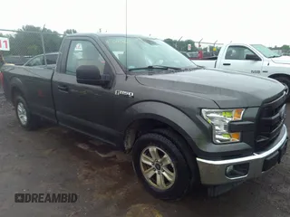 2017 Ford F-150 XL with VIN 1FTMF1C83HKC95554, listed as a IAAI auction lot 42605364 with 154,950 mi miles and . Bid and sale history available at DreamBid. Image 1.