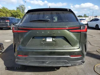 2025 Lexus NX with VIN 2T2GDCAZXSC019614, listed as a Copart auction lot 43544655 with 10,197 mi miles and Salvage Title. Bid and sale history available at carsss.com. Image 6.
