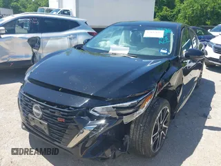 2025 Nissan Sentra SR with VIN 3N1AB8DV3SY306687, listed as a IAAI auction lot 42092165 with 3,676 mi miles and . Bid and sale history available at DreamBid. Image 17.