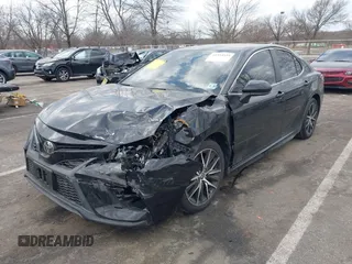 2021 Toyota Camry SE Nightshade with VIN 4T1G11AK6MU488155, listed as a IAAI auction lot 41394539 with 53,577 mi miles. Bid and sale history available at carsss.com. Image 6.