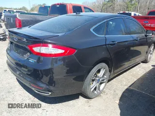 2013 Ford Fusion Titanium with VIN 3FA6P0D91DR105270, listed as a IAAI auction lot 41769392 with 209,638 mi miles. Bid and sale history available at carsss.com. Image 4.