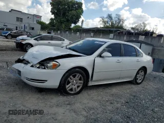 2015 Chevrolet Impala LT z VIN 2G1WB5E35F1131189, wystawiony jako Copart lot #61360985 z przebiegiem 164 691 mil mil oraz Szkoda całkowita • Salvage title. Historia ofert i sprzedaży dostępna na DreamBid. Obrazek 1.