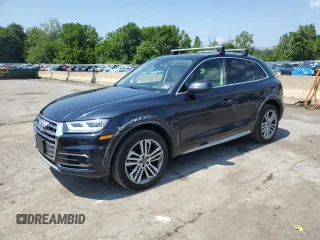 2020 Audi Q5 Prestige z VIN WA1CNAFYXL2008126, wystawiony jako Copart lot #66448935 z przebiegiem 46 398 mil mil oraz Szkoda całkowita • Salvage title. Historia ofert i sprzedaży dostępna na DreamBid. Obrazek 1.