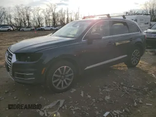 2018 Audi Q7 Premium Plus z VIN WA1LAAF71JD001957, wystawiony jako Copart lot #46830205 z przebiegiem 104 993 mil mil oraz Szkoda całkowita • Salvage title. Historia ofert i sprzedaży dostępna na DreamBid. Obrazek 1.