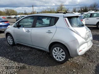 2015 Nissan LEAF SV with VIN 1N4AZ0CPXFC313458, listed as a Copart auction lot 50556295 with 85,231 mi miles and Salvage Title. Bid and sale history available at carsss.com. Image 2.