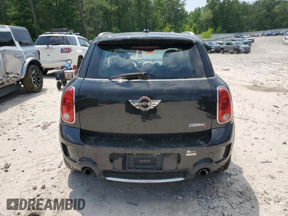 2011 MINI Countryman S with VIN WMWZC5C57BWL53495, listed as a Copart auction lot 61956365 with 117,812 mi miles and Clean title. Bid and sale history available at DreamBid. Image 6.