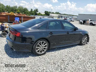 2017 Audi A6 Premium Plus with VIN WAUF2AFC9HN049141, listed as a Copart auction lot 62705535 with 80,614 mi miles and Salvage title. Bid and sale history available at DreamBid. Image 3.