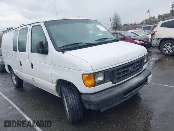 2004 Ford Econoline Cargo with VIN 1FTRE14W94HA87305, listed as a IAAI auction lot 41719727 with Not Provided miles. Bid and sale history available at carsss.com. Image 1.