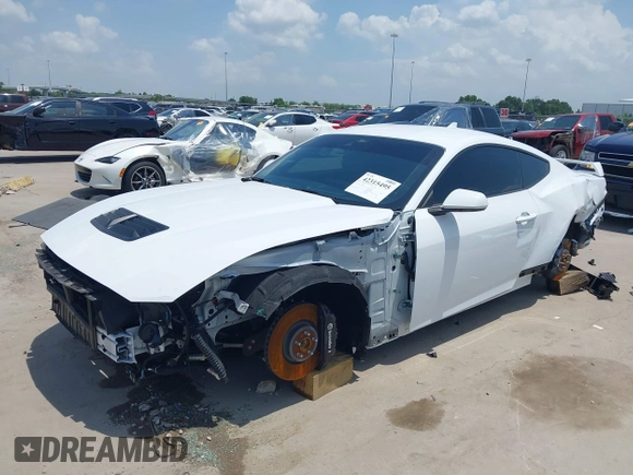 2024 Ford Mustang GT with VIN 1FA6P8CF3R5403237, listed as a IAAI auction lot 42315495 with 4,832 mi miles and . Bid and sale history available at DreamBid. Image 19.
