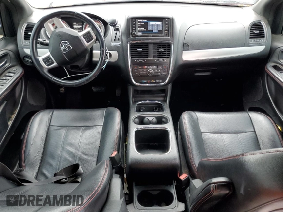 2015 Dodge Grand Caravan R/T with VIN 2C4RDGEG1FR555631, listed as a Copart auction lot 51119015 with 145,844 mi miles and Salvage Title. Bid and sale history available at DreamBid. Image 8.