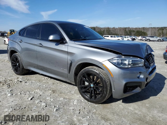 2017 BMW X6 z VIN 5UXKU6C36H0W38379, wystawiony jako Copart lot #42734635 z przebiegiem 47 676 mil mil oraz Szkoda całkowita • Salvage title. Historia ofert i sprzedaży dostępna na DreamBid. Obrazek 4.