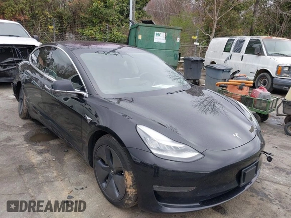 2019 Tesla Model 3 Mid Range with VIN 5YJ3E1EA3KF313425, listed as a IAAI auction lot 41806388 with 110,767 mi miles and . Bid and sale history available at carsss.com. Image 1.