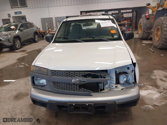 2005 Chevrolet Colorado Z85 with VIN 1GCCS148558250677, listed as a IAAI auction lot 41248759 with 137,594 mi miles. Bid and sale history available at carsss.com. Image 12.