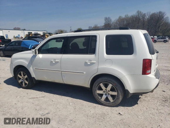 2012 Honda Pilot Touring with VIN 5FNYF4H98CB066488, listed as a Copart auction lot 50405775 with 209,840 mi miles and Salvage Title. Bid and sale history available at carsss.com. Image 2.