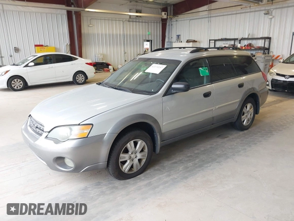 2005 Subaru Legacy Outback with VIN 4S4BP61C057341800, listed as a IAAI auction lot 42273237 with 189,011 mi miles and . Bid and sale history available at DreamBid. Image 2.